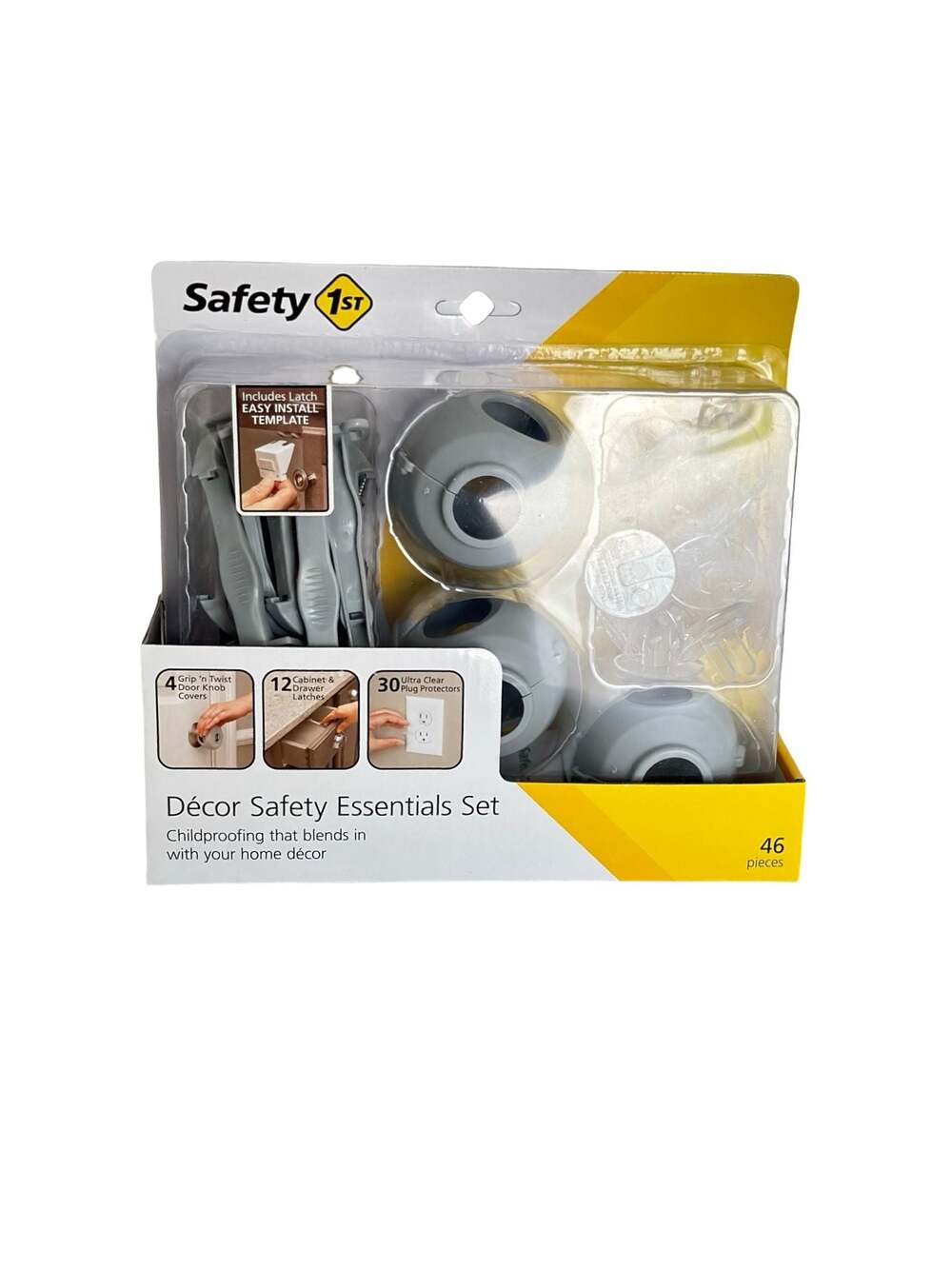 Safety 1st Décor Safety Essentials Set - 46 Piece Childproofing Kit
